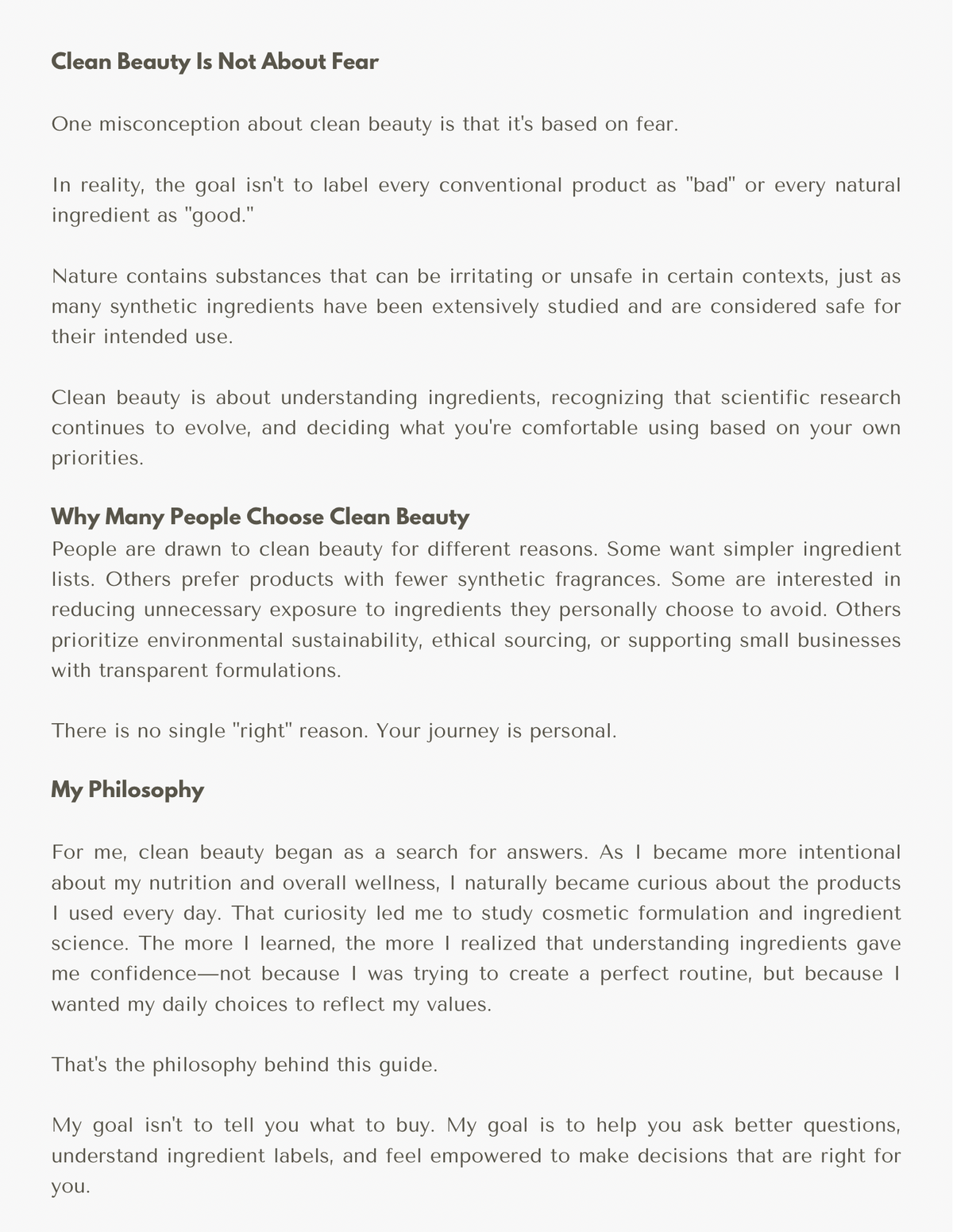 Toxic Beauty Decoder